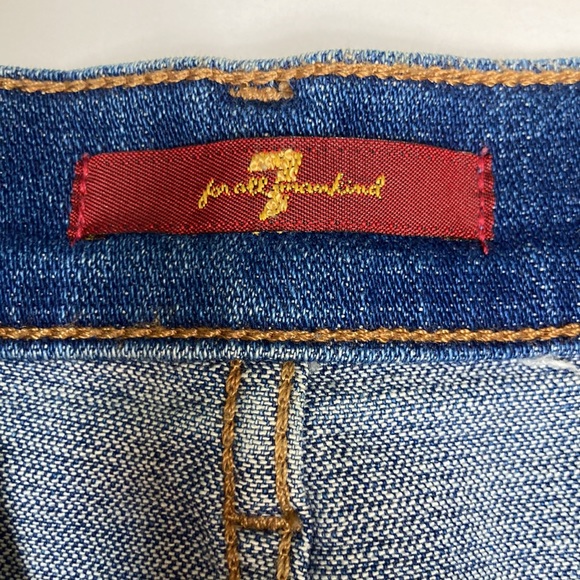 🍄 for all Mankind distressed Denim Short - Picture 4 of 7